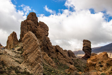 Roques da Garcia im Teide Nationalpark auf der Insel Teneriffa