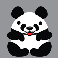 panda cartun