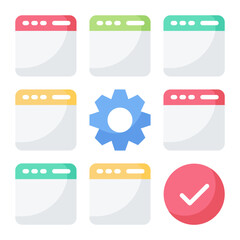 Kanban Flat Icon