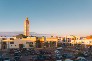Main mosque in Agadir, The mosque of mohamed V in the citycentre