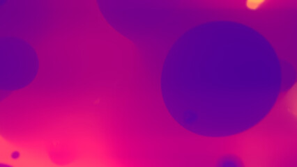 rose and orange glowing disco dance slight mild drops - abstract 3D illustration