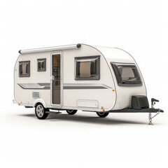 camping, rv, camper, caravan, car, trailer, travel, truck, van, vehicle, motorhome, home, road, vacation, transportation, bus, motor home, transport, mobile, holiday, white, camp, isolated, driving, 