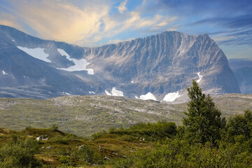 Fototapeta premium Mountains in Trollheimen, Norway