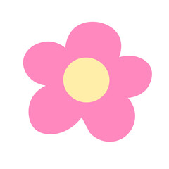 pink flower icon