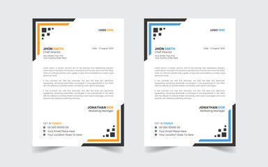 The Best Corporate Business Letterhead Design Template
