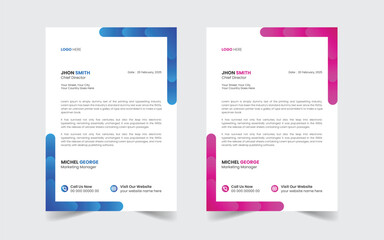 The Best Corporate Business Letterhead Design Template