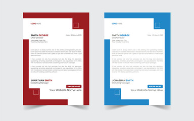 The Best Corporate Business Letterhead Design Template