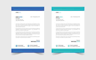 The Best Corporate Business Letterhead Design Template