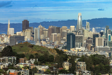 Fototapeta na wymiar San Francisco city summer time 2023