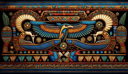 Obraz premium Stunning Egyptian Ancient Art