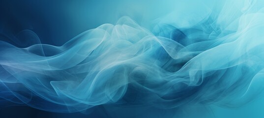 Abstract blue background. Generative AI