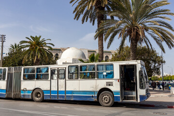 old bus on the street © Robert