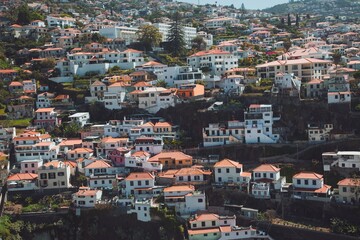 Fototapeta na wymiar Views from around Funchal, Madeira in Portugal