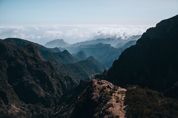 Views from Pico do Arieiro Hike in Madeira, Portugal
