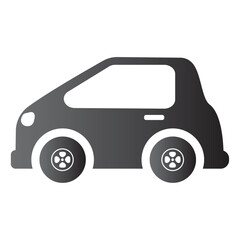 Isolated colored car icon Flat design Vector