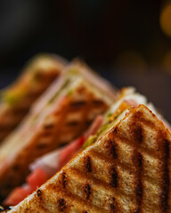 Toasted Vegetable Sandwich