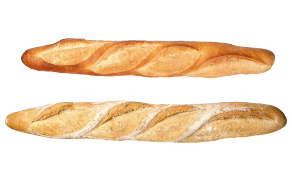 Two Fresh baked loaves of bread