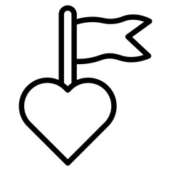 independent flag line 