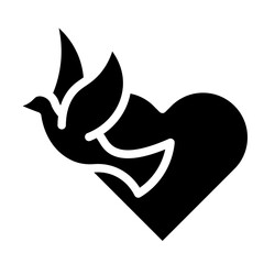 Obraz premium freedom glyph 