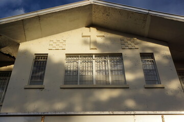 convent front pediment
