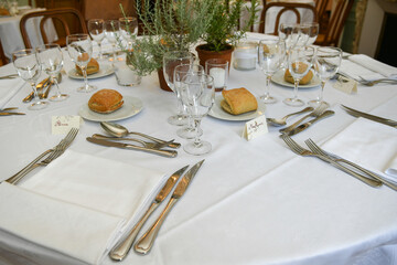 Le lieu de réception d'un mariage en France 