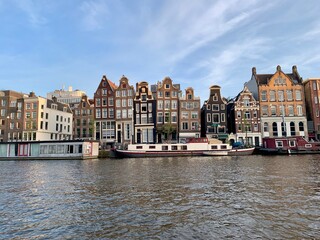 Copenhagen dancing houses from the river