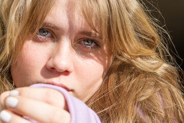 M&auml;dchen / Gesicht