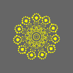 unique and cool mandala vector.