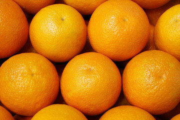 Oranges on the market