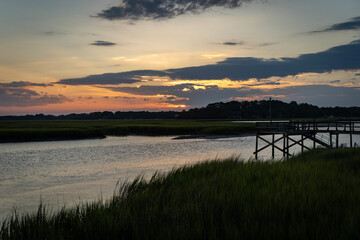 South Carolina Marsh Sunset