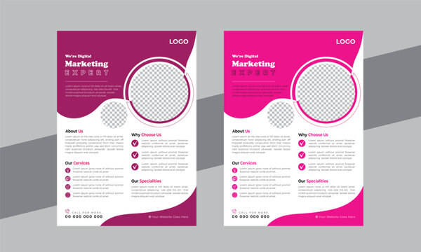 Business Flyer Design, Brochure Cover Design, Creative Flyer Layout, Business Flyer Layout, Corporate Flyer Template, Flyer Design Template, A4 Flyer template, Annual Report, A4 poster, Vector Flyer