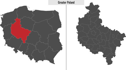 map of Greater Poland © magr80
