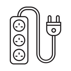 Extension Cord Icon Design