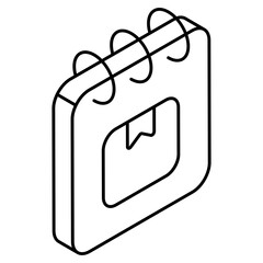 Perfect design icon of parcel schedule