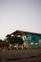 beach at night