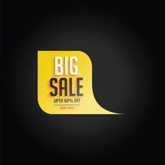 Modern big sale banner