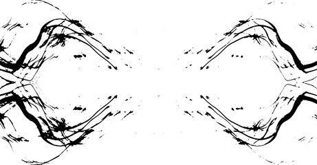 Rustic grunge vector texture with grain and stains. Abstract noise background. Weathered surface. Dirty and damaged. Detailed rough backdrop. Vector graphic illustration with transparent white. EPS10.