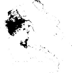 Rustic grunge vector texture with grain and stains. Abstract noise background. Weathered surface. Dirty and damaged. Detailed rough backdrop. Vector graphic illustration with transparent white. EPS10.