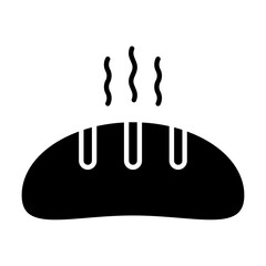 Bread Glyph Icon