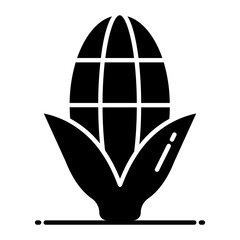 Corn Glyph Icon