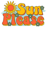 Sun please, Hippie Retro Boho Summer Sublimation