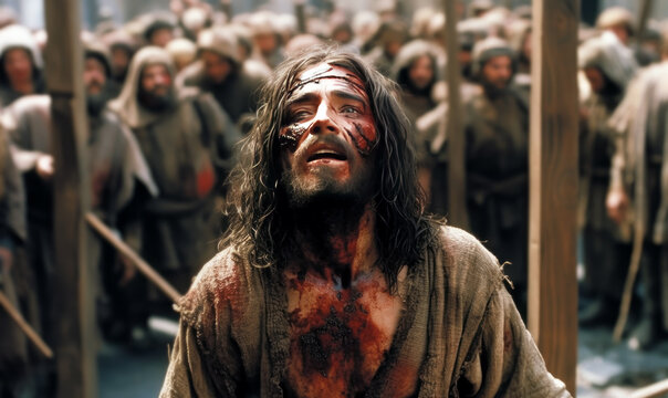The Agony and Triumph of Jesus Christ: How His 39 Stripes Healed Our Sicknesses and Redeemed Humanity through Roman Flogging and Crucifixion.  Generative AI. 