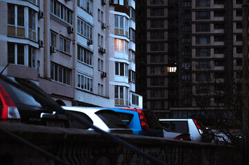 traffic in the city