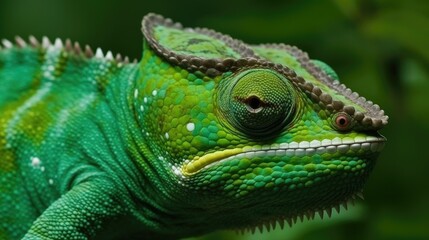 Obraz premium Chameleon Generative AI