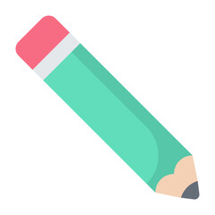 Pencil Flat Icon