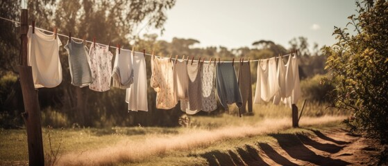 Freshly cleaned items. Generative AI