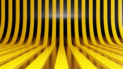 black and yellow striped abstract background