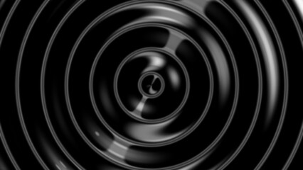 Smooth silk wavy black cloth. Abstract noise dark background.