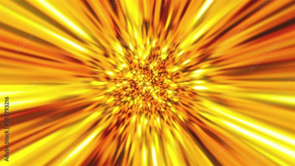 Poster zoom gold backdrop. computer generated 3d render