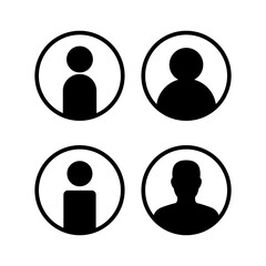 User Icon vector illustration. person sign and symbol. people icon.